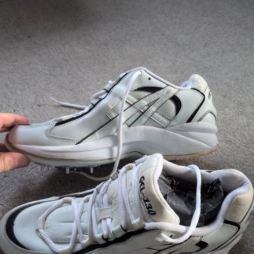 Asics custom cricket spikes - asics,