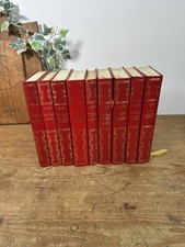 Vintage Agatha Christie Heron Book Bundle x 9, Decorative Faux Leather Bindings