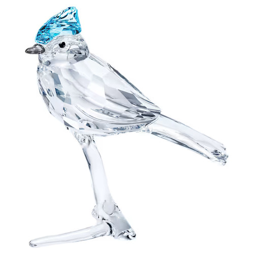 Swarovski crystal blue jay - crystal, "blue