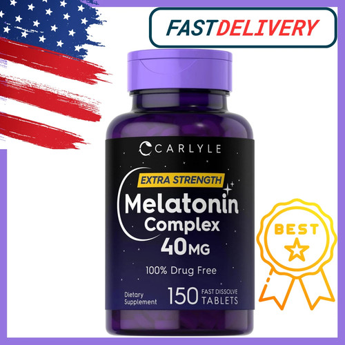 Carlyle melatonin 40mg complex - carlyle,