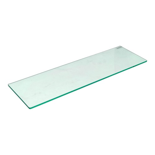 Clear tempered glass shelf - clear,