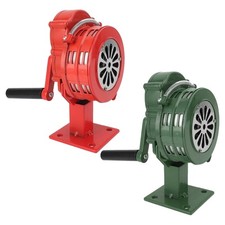110dB Hand Crank Siren Safety Alerts Device Manual Siren for Emergencies