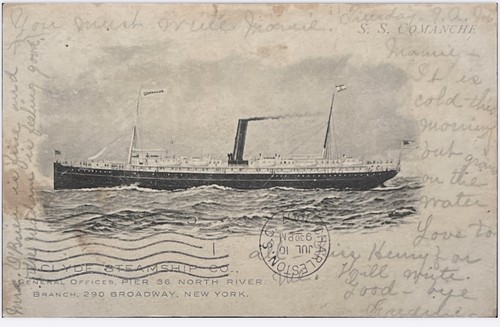 Comanche clyde steamship - s.s.,
