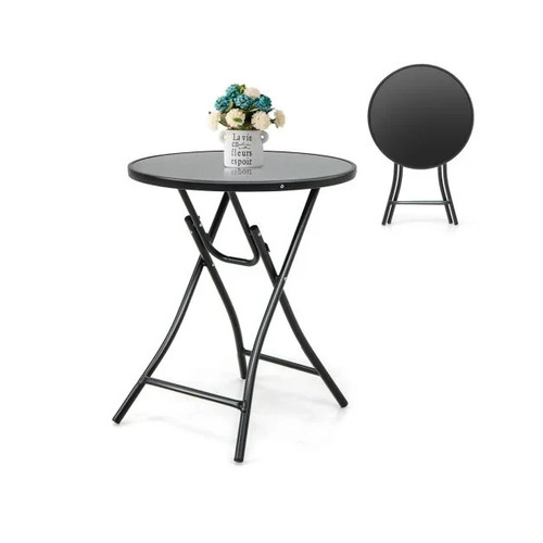 Costway round bistro table - round,