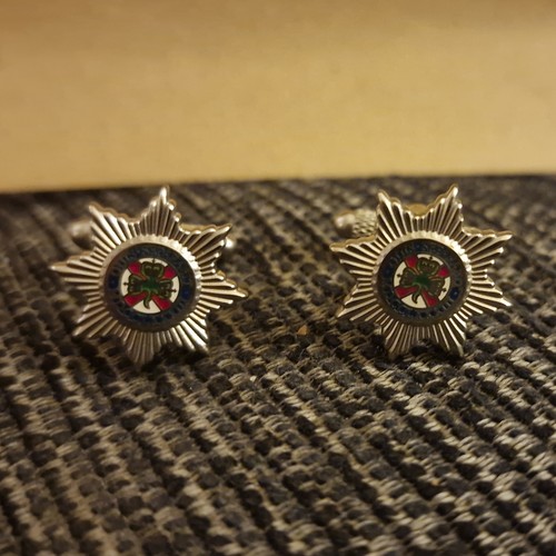 Irish guards cufflinks - guards, cufflinks,