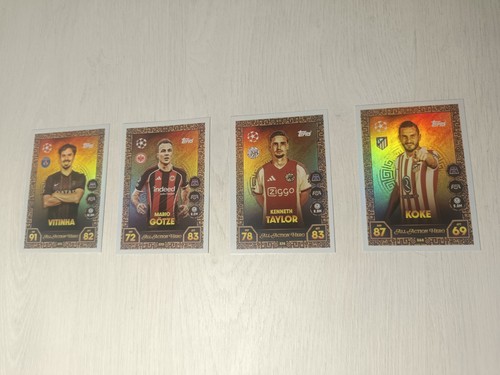 Collection topps match - topps, attax