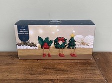NEXT Set 3 Christmas Ornaments