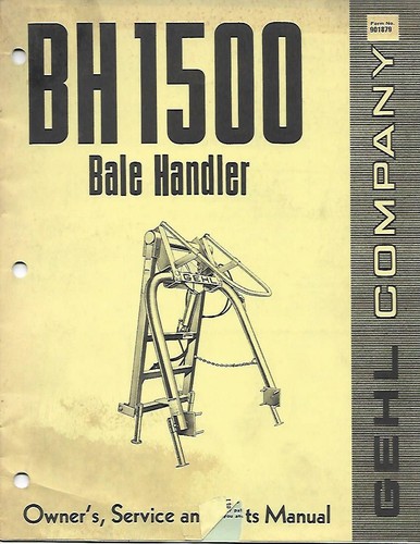 Gehl 1500 bale - 1500,