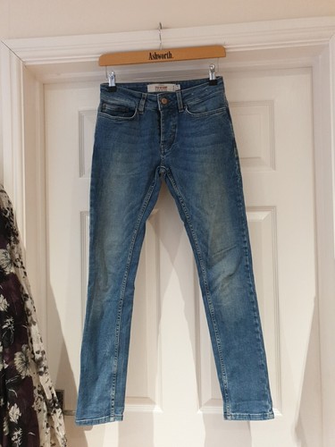 Topman jeans blue distressed - blue,