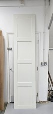 Three Bedroom Wardrobe Doors Ivory Vinyl Four Panel Undrilled