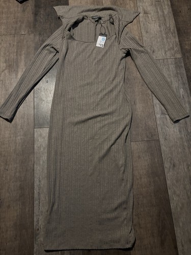 Maxi dress with attached - maxi,