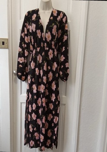 Asos floral crinkly - asos, maxi