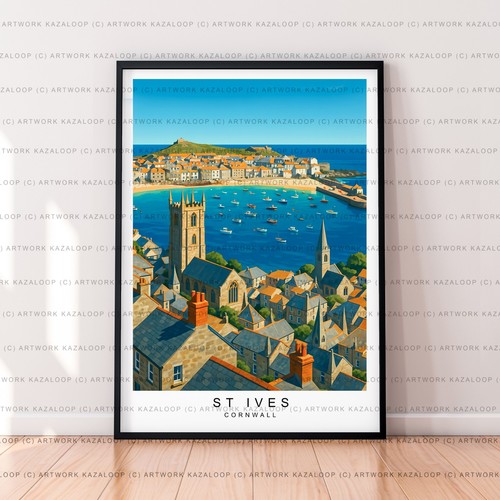 Ives cornwall unframed - st,