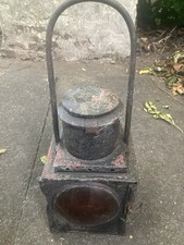 Vintage B R Railway Oil Lamp