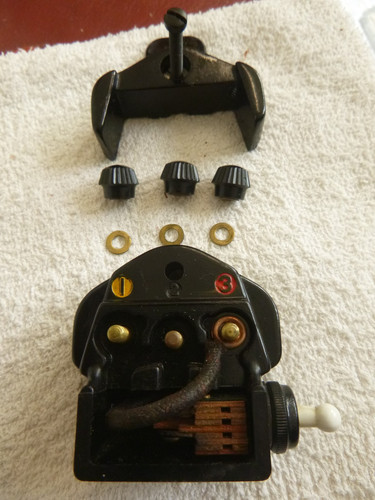 Vintage singer 201k pin plug - 201k, 3