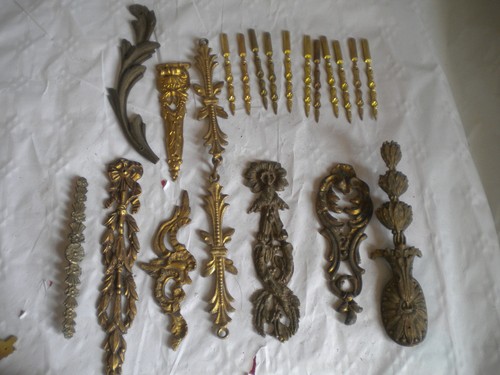 Lot vintage ormalu - lot, bronze