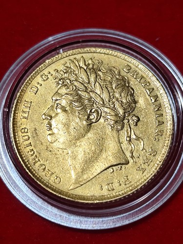 1821 gold sovereign full - gold,