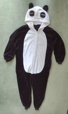 ADULT PANDA COSTUME SIZE MEDIUM - PLUSH FLEECE 