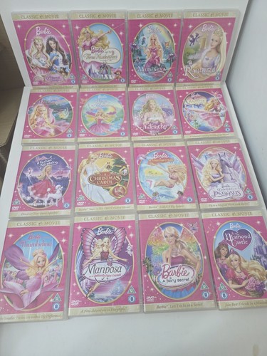 Barbie dvd bundle classic - 16,