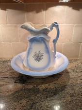 Antique Vintage Pitcher And
