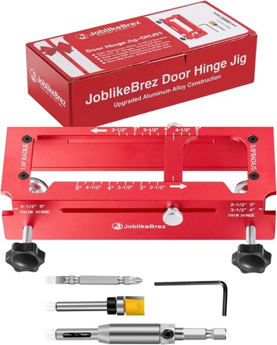 Door hinge jig - hinge, alloy