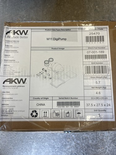 Akw m11 digi pump shower - pump,