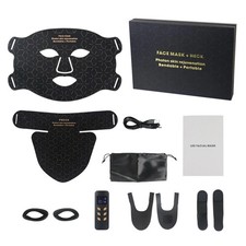 4 Color LED Face Mask Red