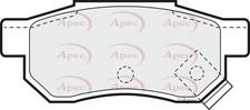 APEC Rear Brake Pad Set for MG