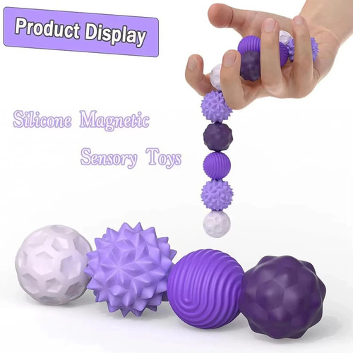 Silicone sensory balls - silicone,
