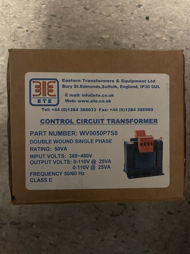 Control circuit transformer - control,