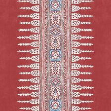 Anna French Wallpaper Javanese Stripe Red AT15138 52.07cmx10.05m 50% Off RP £168