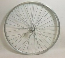 FRONT SILVER QUICK RELEASE WHEEL MTB BIKE 26" 559 - 21 MACH 1 ALLOY RIM