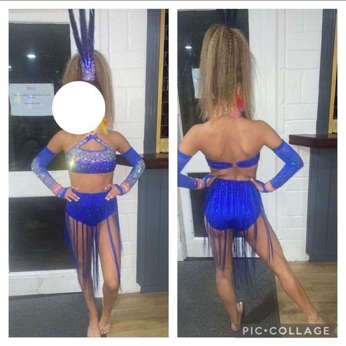 Freestyle dance costume royal - dance,