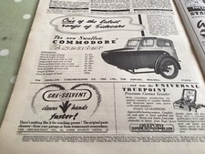 SWALLOW COMMODORE SIDECAR D