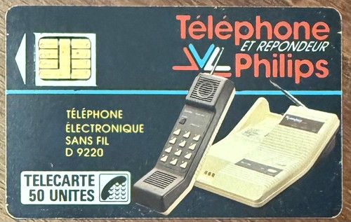 Philips phone telecard ref - phone,