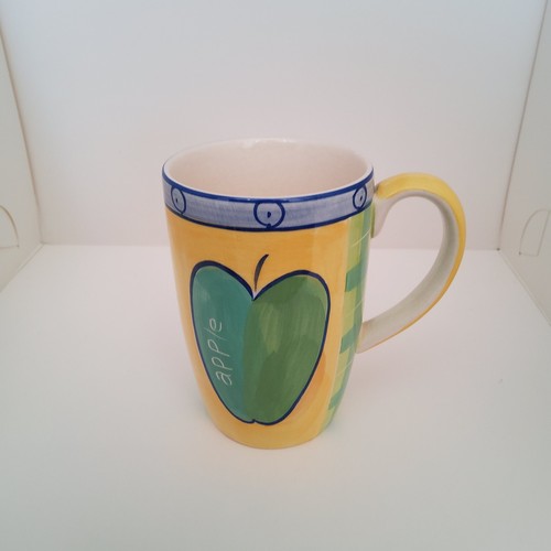 Whittard hand painted apple - whittard, hand-painted