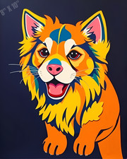 Platy Pop Art 8X10 Print