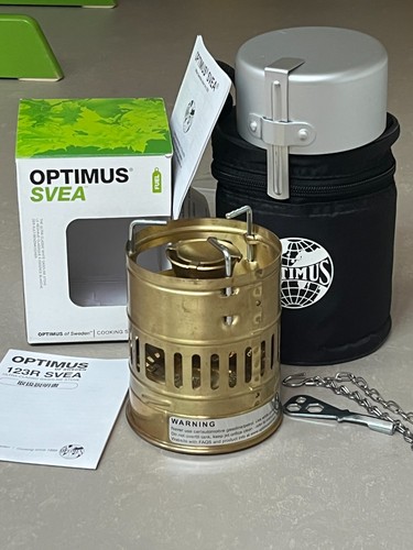 New svea optimus 123 stove - new,