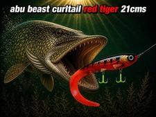 21cm ABU BEAST CURLTAIL RED