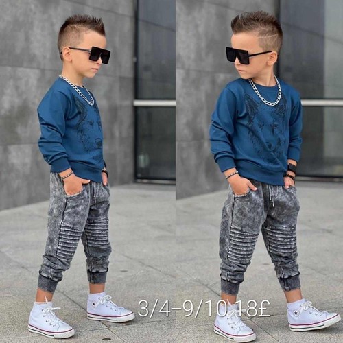 Boys tracksuit navy - tracksuit,