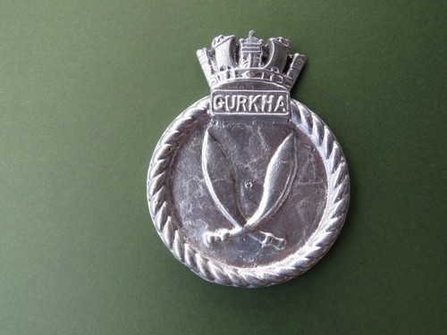 Small royal navy hms gurkha - royal,