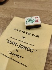 Vintage Mah-Jongg  Game with