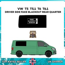 VW T5 Driver Side BLACK OUT
