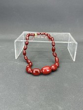 Art Deco Cherry Amber Bakelite