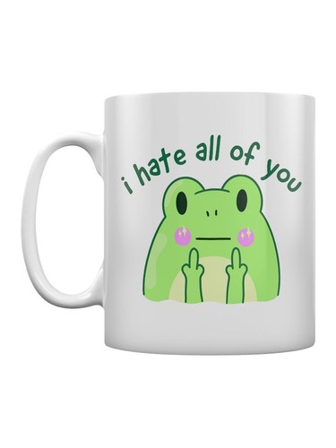 Hate all you frog mug - frog,