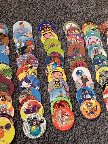 1990s pogs caps tazos - 1990s,