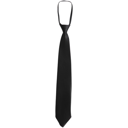 Men solid black polyester - solid,