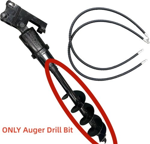 Mini digger auger drill - bit, 8"