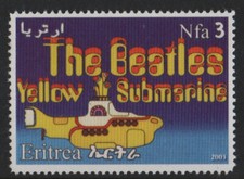 THE BEATLES YELLOW SUBMARINE 2003 MNH STAMP