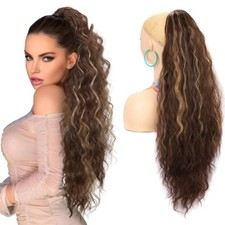 Wavy Curly Long Ponytail Women